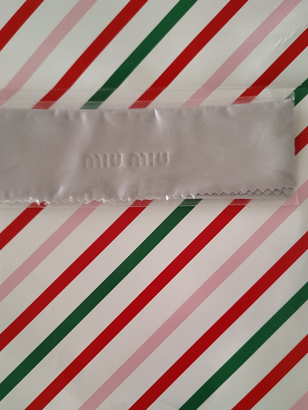 Miu Miu Glasses Cloth Wipe
